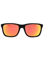 Okulary przeciwsłoneczne - Under Armour Dziecięce okulary przeciwsłoneczne w kolorze czarno-pomarańczowo-żółtym - miniaturka - grafika 1