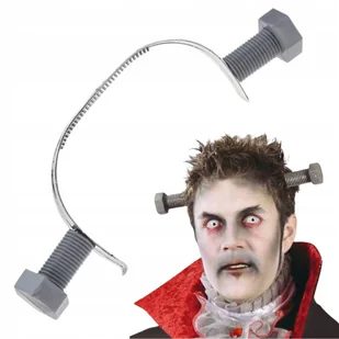 Opaska Halloween Halloweenowa Kostium Śruba w Głowie Kostium Przebranie - Dodatki do strojów karnawałowych Opaska Halloween Halloweenowa Kostium Śruba w Głowie Kostium Przebranie - Dodatki do strojów karnawałowych - miniaturka - grafika 1