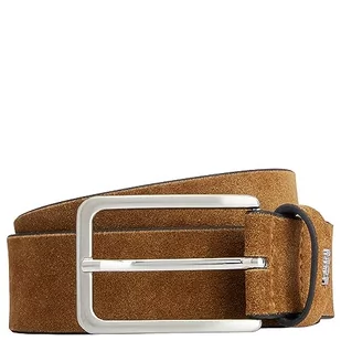 BOSS Pasek męski, Dark Brown202, 90 - Paski - miniaturka - grafika 1