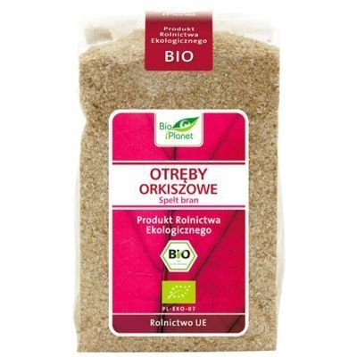 Bio Planet, otręby orkiszowe bio, 150 g