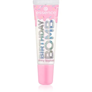 Essence Birthday Bomb Shiny Lipgloss brokatowy błyszczyk do ust 01 Cake My Day! 10ml - Błyszczyki do ust - miniaturka - grafika 1