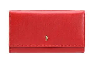 PUCCINI skórzany portfel damski MU1704 3 czerwony MU 1704 3 - Portfele - miniaturka - grafika 1