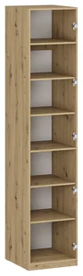 Korpus szafy z półkami 50 cm dąb artisan E4-C25 - Szafy Korpus szafy z półkami 50 cm dąb artisan E4-C25 - Szafy - miniaturka - grafika 1