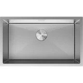 Zlewozmywaki - Mexen Trixo zlewozmywak stalowy 1-komorowy 750 x 440 mm, inox - 6415751000-01 - miniaturka - grafika 1