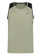 Koszulki sportowe męskie - rukka Top "Mikkola" w kolorze oliwkowo-czarnym do biegania - miniaturka - grafika 1