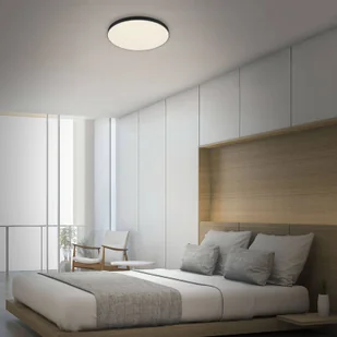 Lampa sufitowa LED Flame Star 840, Ø38,7 cm czarna - Lampy sufitowe - miniaturka - grafika 1