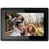 Ramki cyfrowe do zdjęć - DENVER Frameo PFF-725B Czarny - miniaturka - grafika 1