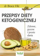 E-booki - kuchnia i diety - Przepisy diety ketogenicznej Zdrowe pyszne i proste dania dr Bruce Fife EPUB) - miniaturka - grafika 1