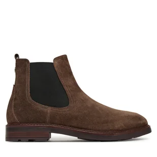 Sztyblety Pepe Jeans Leeds Road M PMS500001 Brązowy - Botki męskie - miniaturka - grafika 1