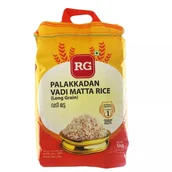 Ryż - Ryż czerwony Pallakadan Matta Rice Long Grain RG 5kg - miniaturka - grafika 1