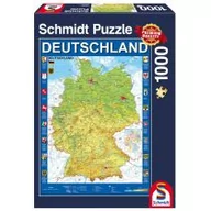 Puzzle - Schmidt Spiele Spiele, puzzle Mapa Niemiec - miniaturka - grafika 1