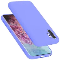 Etui i futerały do telefonów - Pokrowiec Do Samsung Galaxy NOTE 10 PLUS Etui w LIQUID JASNY FIOLET TPU Silikon Case Cover Obudowa Ochronny Cadorabo - miniaturka - grafika 1