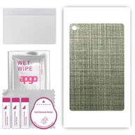 Akcesoria do tabletów i e-booków - folia naklejka skórka strukturalna na TYŁ do Blackview Tab 15 Pro - Tkanina Lniana - apgo SKINS - miniaturka - grafika 1