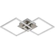 Lampy sufitowe - Oprawa LED LIGHTLOGIC LL DIJON 2S-LEDDIM-RC (66285) Srebrny - miniaturka - grafika 1