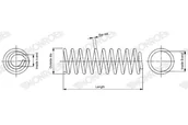 Sprężyny zawieszenia - Monroe Sprężyna zawieszenia SP4112 SP4112 - miniaturka - grafika 1