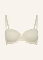 Biustonosze - Calvin Klein Biustonosz Usztywniany Ck Attraction weiss - miniaturka - grafika 1
