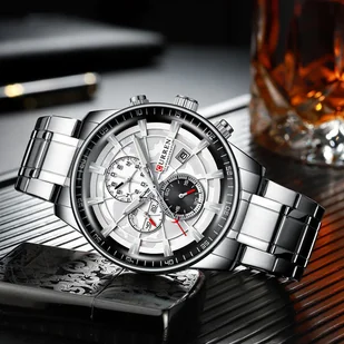 Zegarek Curren ZEGAREK MĘSKI CURREN 8362 (zc017a) - CHRONOGRAF 8362 - Zegarki męskie - miniaturka - grafika 3