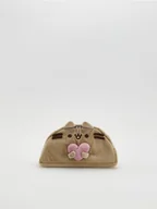 Torby męskie - Reserved - Saszetka Pusheen - brudny róż - miniaturka - grafika 1