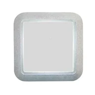 Akcesoria do odkurzaczy - Odk Centralny Ramka gniazda EURO ECO SREBRNY - miniaturka - grafika 1