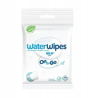 Chusteczki nawilżane - Water Wipes BIO, Chusteczki nawilżane odświeżające OnTheGo, 10 szt.x10 - miniaturka - grafika 1