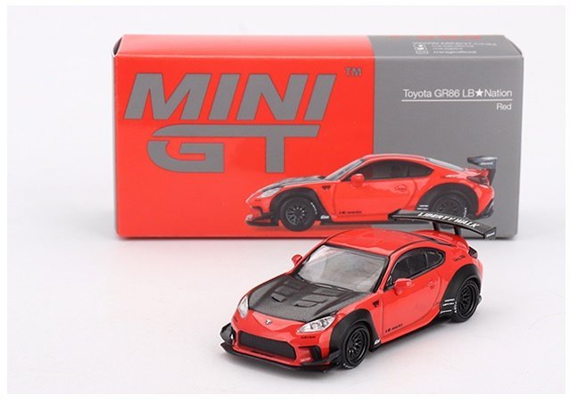 Mini Gt Toyota Gr86 Lb-Works 2024 Red 1:64 00885