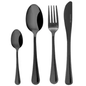 Zestawy sztućców - Kulig Komplet sztućców dla 6 osób Luce czarny 0558 24 szt. - miniaturka - grafika 1
