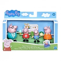 Świnka Peppa Zestaw Figurek Rodzina Peppy Wyprawa Na Lody - Figurki dla dzieci - miniaturka - grafika 1