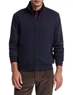 Bluzy męskie - Pierre Cardin Męska bluza z zamkiem błyskawicznym, granatowa, 4XL - miniaturka - grafika 1