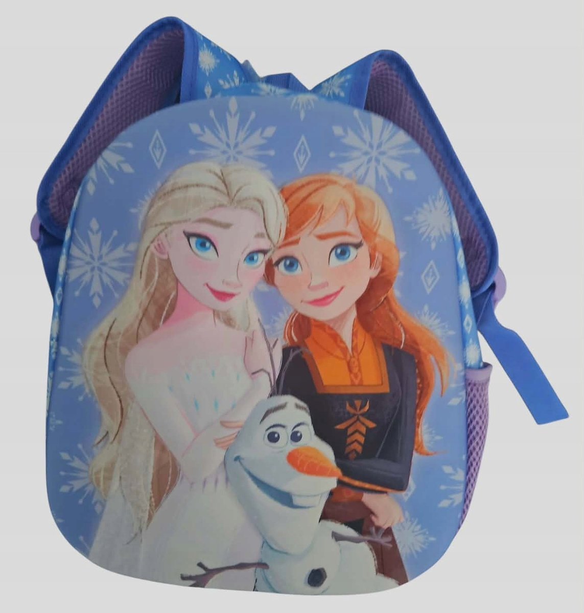PLECAK DISNEY FROZEN 3D ŚREDNI WYCIECZKA,PRZEDSZKOLE.