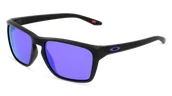 Okulary przeciwsłoneczne - Oakley Okulary przeciwsłoneczne SYLAS Matte Black, Prizm Deep Water Polarized OO9448-27 - miniaturka - grafika 1