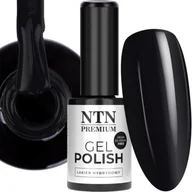 Lakiery hybrydowe - Lakier Hybrydowy Ntn 5g After Midnight Czarny Black Głęboka Czerń Nr72 - miniaturka - grafika 1