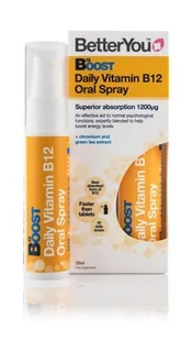 BetterYou Witamina B12 boost pure energy w sprayu - suplement diety 25 ml - Witaminy i minerały - miniaturka - grafika 1