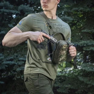 M-Tac - Torba na ramie z kaburą Elite Hex - Multicam / Ranger Green - 10175238 - Torby sportowe - miniaturka - grafika 6