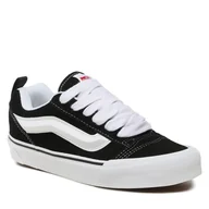 Trampki damskie - Tenisówki Vans Knu Skool VN0009QC6BT1 Black/True White - miniaturka - grafika 1