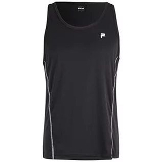 Koszulki sportowe męskie - FILA Leps Tank Top-Black, 2XL - grafika 1