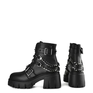 Botki Altercore VIRGO Black Vegan - Botki damskie - miniaturka - grafika 5