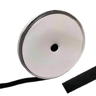 Taśma rzep klej samoprzylepna 20mm miś pętelka 25m - Taśmy klejące - miniaturka - grafika 1