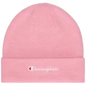 Czapki damskie - Czapka zimowa Champion Beanie Cap 806064 różowy - miniaturka - grafika 1