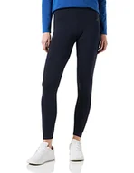 Legginsy - 4F Legginsy damskie Leg350 Jeans, granatowe, XS, niebieski morski, XS - miniaturka - grafika 1