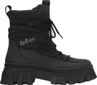 Trampki damskie - Lee Cooper Buty damskie Lee Cooper czarne LCJ-24-47-3144LA 39 - miniaturka - grafika 1