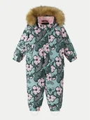 Kombinezony dla dzieci - Reima Kombinezon zimowy Lappi 5100129C Zielony Regular Fit - miniaturka - grafika 1