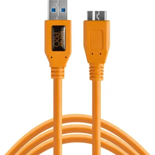 tether-pro Przewód TetherPro USB 3.0 Micro-B pomarańczowy - Kable USB - miniaturka - grafika 2