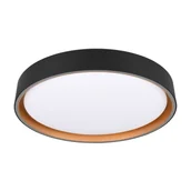 Lampy sufitowe - Czarna lampa sufitowa LED ø 40 cm Felis – Trio - miniaturka - grafika 1