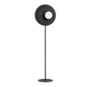 Lampy stojące - Lampa podłogowa OSLO LP E14 - czarny/opal - miniaturka - grafika 1