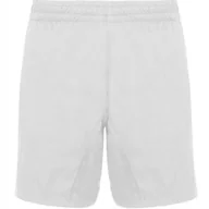 Spodenki męskie - Szorty sportowe Spodenki męskie Oddychające Siateczka ROLY PD0356 WHITE XL - miniaturka - grafika 1