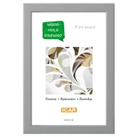 Ramki na zdjęcia - Ramka drewniana PINIA 05 PAK 10 x 15 cm szary - miniaturka - grafika 1