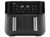 Frytkownice - Braun Air Fryer TwinCook 3 TD 3030 Czarny - miniaturka - grafika 1