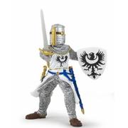 Figurki dla dzieci - Papo Rycerz biały z mieczem - miniaturka - grafika 1