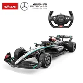 Zabawki zdalnie sterowane - Mercedes AMG F1 W15 E R/C 1:12 Rastar 10250 - miniaturka - grafika 1