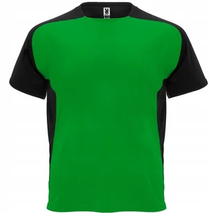 Koszulka Sportowa Męska T-shirt techniczny ROLY CA6399 FERN GREEN/BLACK M - Koszulki męskie - miniaturka - grafika 1